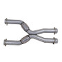 BBK 1786 BBK 1786 79-04 Mustang Coyote Swap Short Mid X Pipe w Catalytic Converters 3.0 For BBK Long Tube Headers