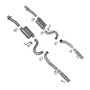 BBK 3001 BBK 3001 86-04 Mustang Cat Back Kit Varitune Mufflers Stainless Steel Tips