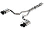 Borla 140837BC Borla 140837BC 2020 Ford GT500 5.2L AT 3in ATAK CatBack Exhaust w/ Black Chrome Tips