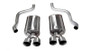CORSA Performance 14314BLK CORSA Performance 14314BLK Corsa Ford Mustang Shelby GT500 5.4L V8 Black Xtreme Axle-Back Exhaust