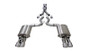 CORSA Performance 21001 CORSA Performance 21001 Corsa Ford Mustang GT Fastback 5.0L 3in Cat-Back System Dual Rear Exit w/ 4in PolishedTips