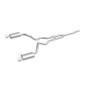 Magnaflow 19097 Magnaflow 19097 Cat Back, SS, 2.5in, Street, Dual Split Polished 4.5in Tips 2015 Ford Mustang Ecoboost