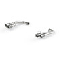 MBRP S7211304 MBRP S7211304 18-20 Ford Mustang GT 2.5in T304 Non Active Dual Axle Back Exhaust System - 4in Dual Wall Tips