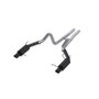 MBRP S7258BLK MBRP S7258BLK 11-14 Ford Mustang GT 5.0L 3in Cat Back Dual Split Rear Street Version 4in Tips - Black