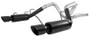 MBRP S7264BLK MBRP S7264BLK 11-14 Ford Mustang GT 5.0L 3in Cat Back Dual Split Rear Race Version 4in Tips - Black