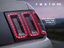 Raxiom 100807 Raxiom 100807 99-04 Ford Mustang Excluding 99-01 Cobra Icon LED Tail Lights- Black Housing (Smoked Lens)