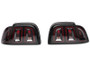 Raxiom 389876 Raxiom 389876 96-98 Ford Mustang Icon LED Tail Lights- Black Housing (Smoked Lens)