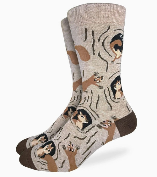 Squirrels in Tree Socks Squirrels in Tree Socks