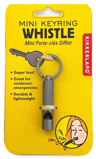 Mini Keyring Whistle