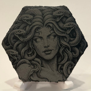 Slate Coaster Set