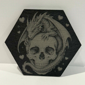 Slate Coaster Set