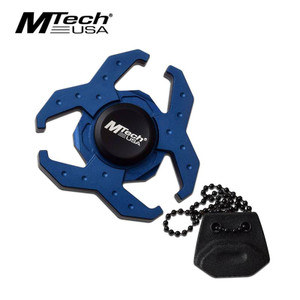 Mtech Aluminum Necklace Spinner Blue