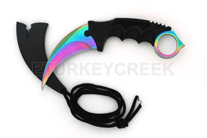 Snake Eye Tactical Karambit Style Neck Knife