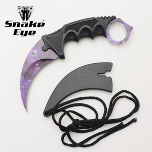Snake Eye Tactical Karambit Style Neck Knife