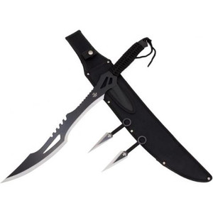 Ninja-Sword Comes With Throwing Knife (SAMPLE)