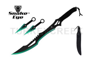 Ninja-Sword Comes With Throwing Knife (SAMPLE)