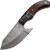 Old Ram Handmade Full Tang Real Damascus Steel Skinner Knife