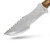 Wild Turkey Handmade Tracker Style Fix Blade Hunting Knife