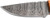 Old Ram Handmade Full Tang Damascus Skinner Knife