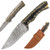 Old Ram Handmade Damascus Blade Hunting Knife