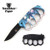 Action Assist Knuckle Knife 4.5" All Black with Clip
