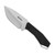 Stealth Edge Zero-Glare Tactical Fixed Blade - Black ABS (SAMPLE)