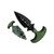 Field Operator T-Handle Push Dagger - OD Green (SAMPLE)