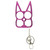 Pocket Panther Impact Defense Keychain - Purple Steel (SAMPLE)