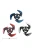 Perfect Point- Throwing Star Set- 4-inch Diameter