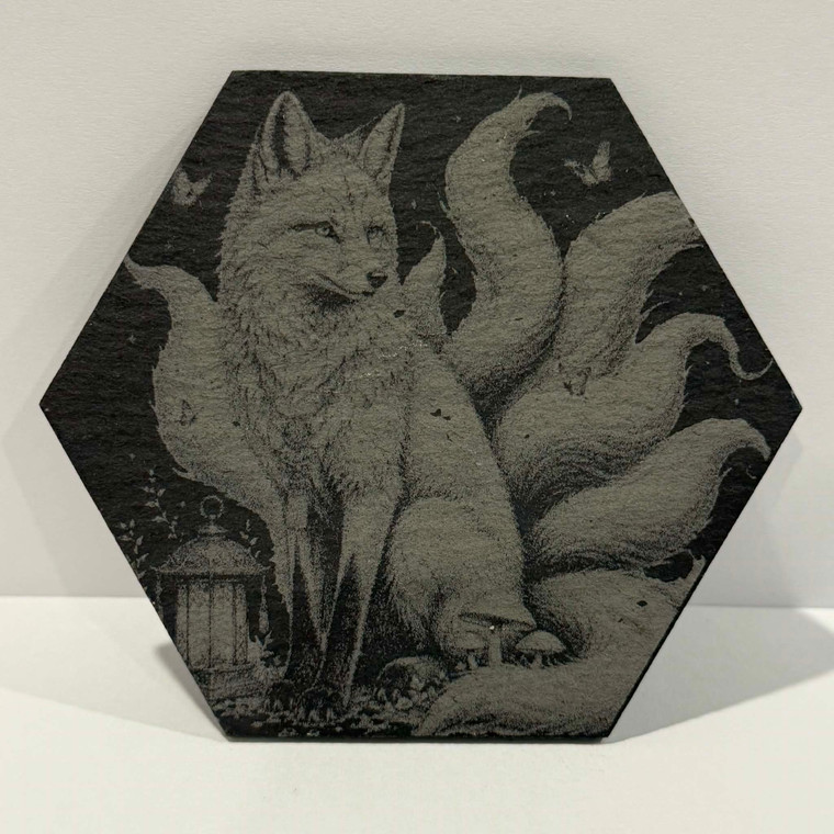 Slate Coaster Set