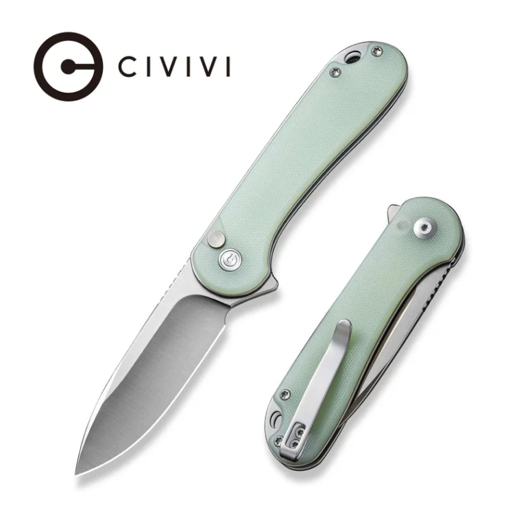 CIVIVI Button Lock Elementum II Flipper Knife G10 Handle