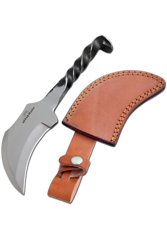 Old Ram - Railroad Spike Fixed Blade Knife