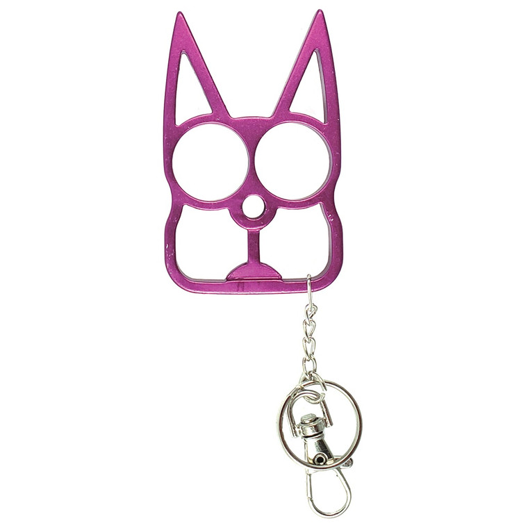 Pocket Panther Impact Defense Keychain - Purple Steel (SAMPLE)