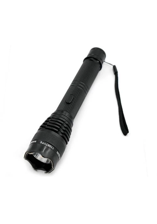 Black Flashlight Self Defense Stun Gun