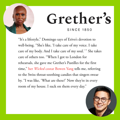 How the Wicked cast Utilized Grether's Pastilles
