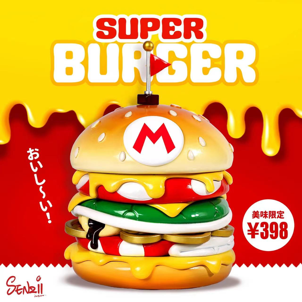 【新品】RBB Burger Miniature Statue Russet Burbank Burger Miniature Statue Figure Toy | eBay