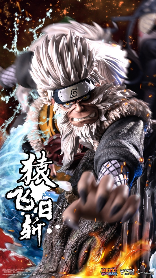 Pre-order * LightYear Studio Naruto Sarutobi Hiruzen 1/4 Resin