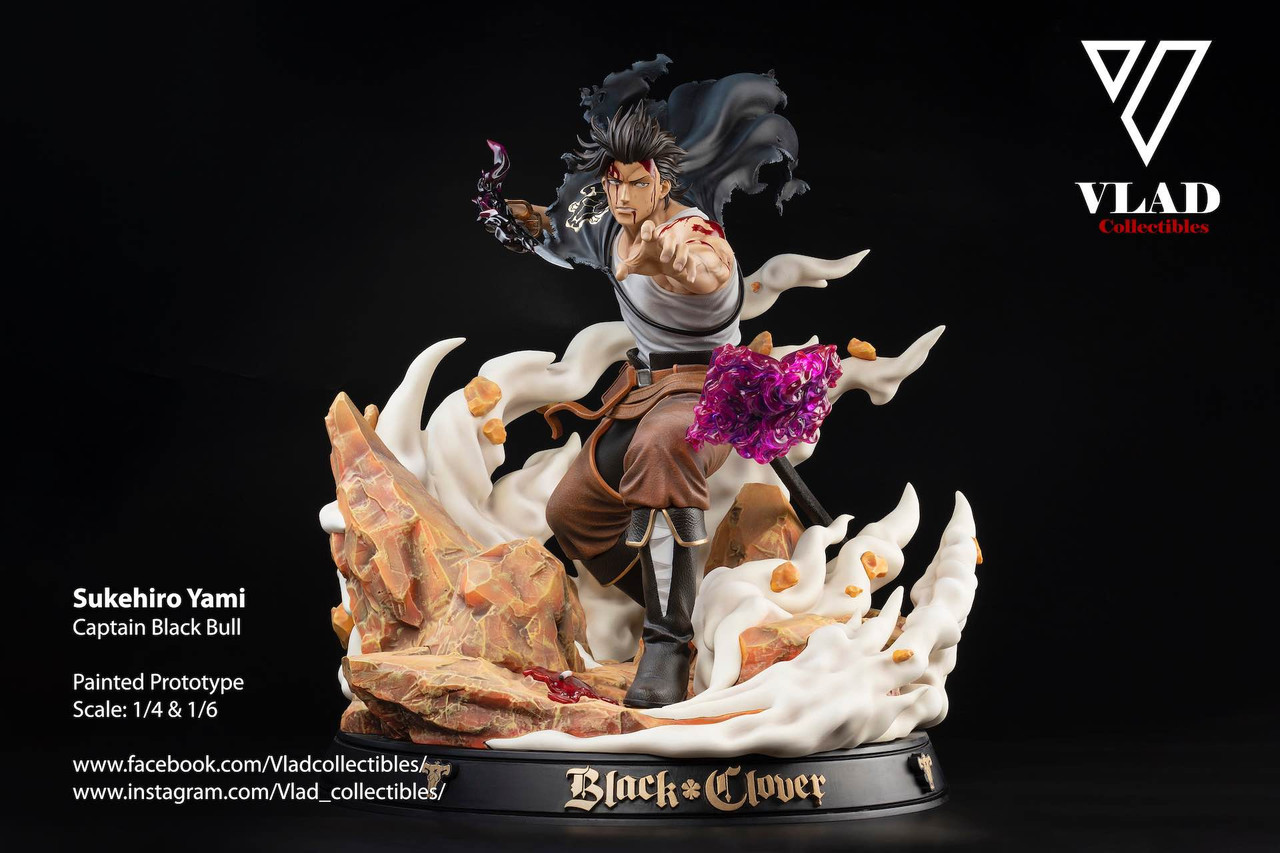 Pre-order * Vlad Studio Black Clover Yami Sukehiro Resin Statue