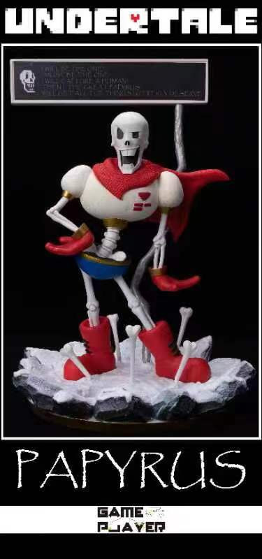 Pre-order * Gameplayer Studio Undertale PAPYRUS Resin Statue