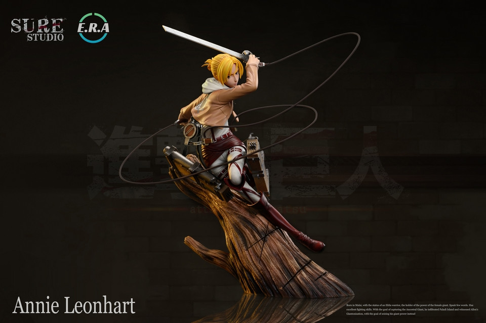 Pre-order * Sure Studio Attack on Titan Annie Leonhart Resin