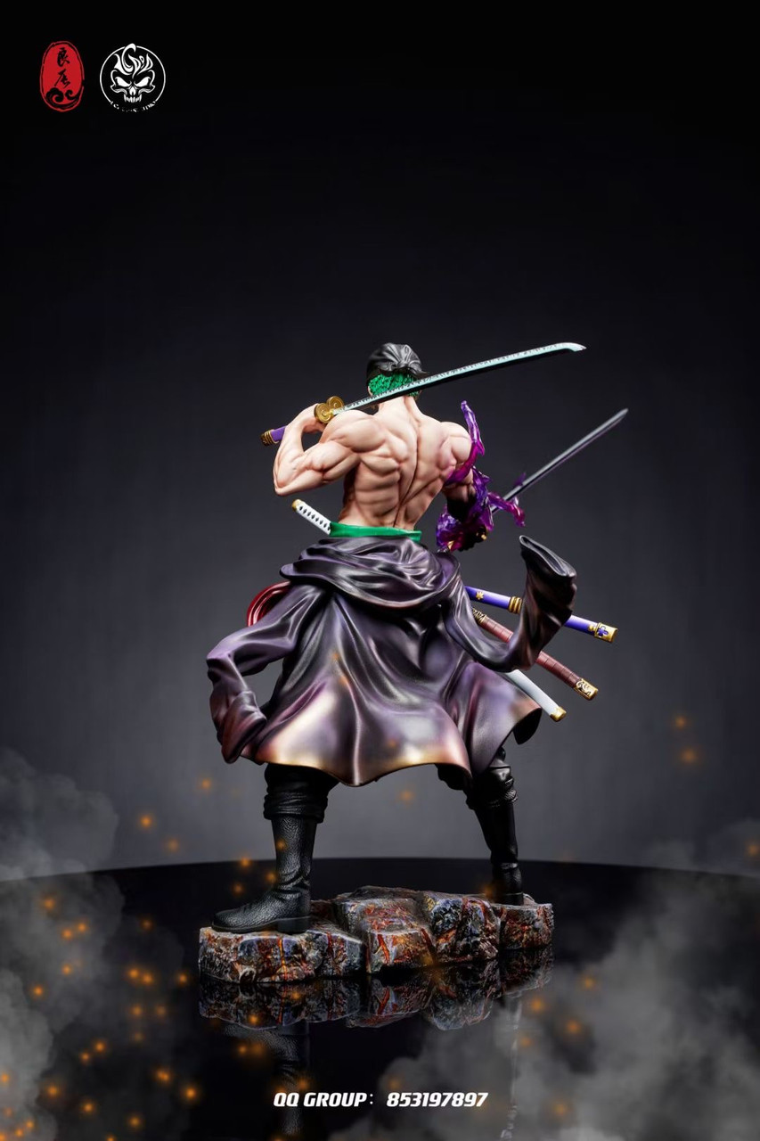 * Pre-order * LiangChen Studio One Piece Roronoa Zoro Resin Statue ...