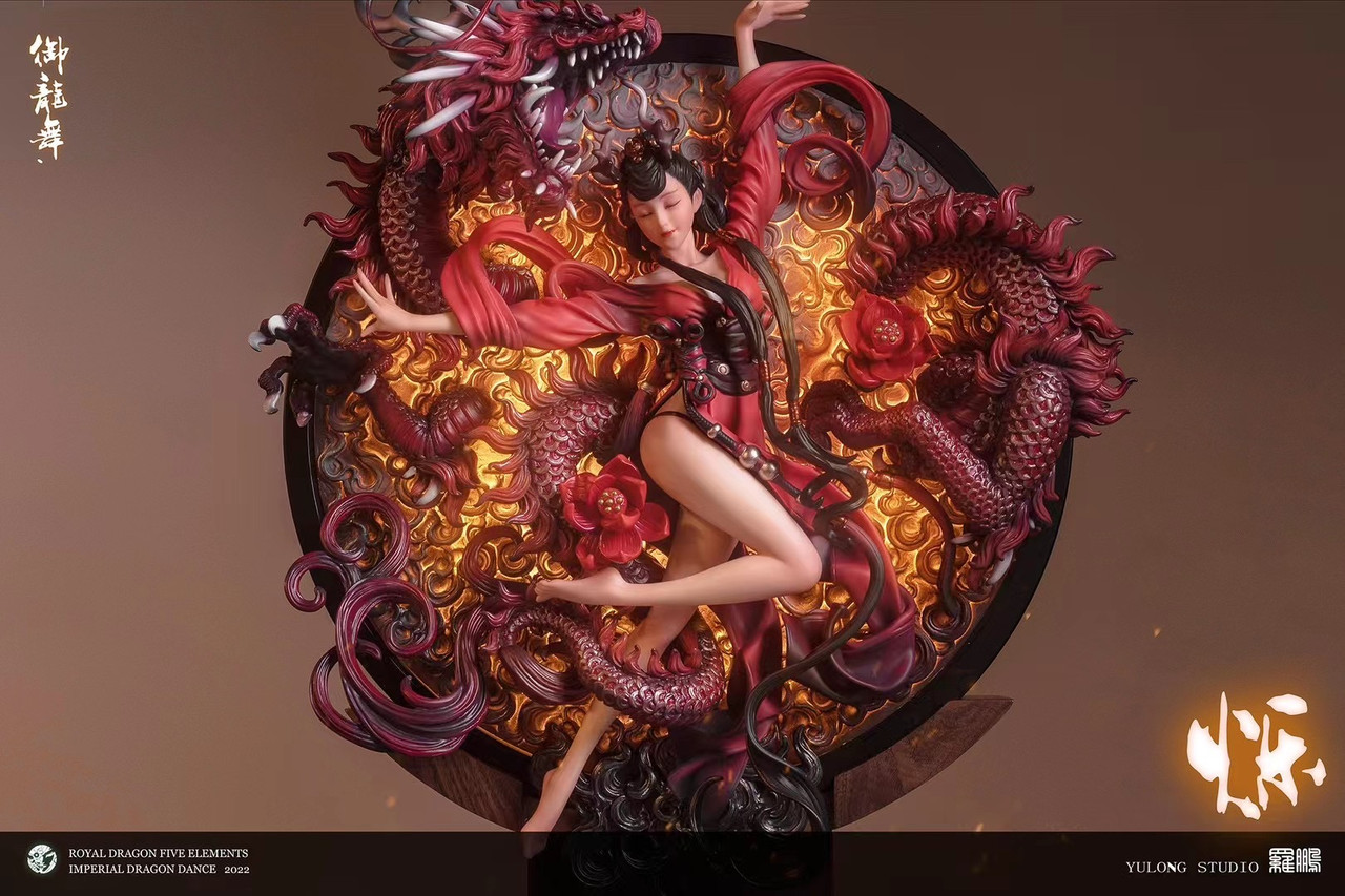 新品未使用　dance with dragon Pre-order * YuLong Studio Original Dances with dragon Resin Statue