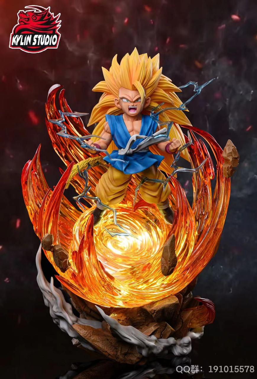 Kylin Studio Dragon Ball Super Saiyan God Trunks Statue