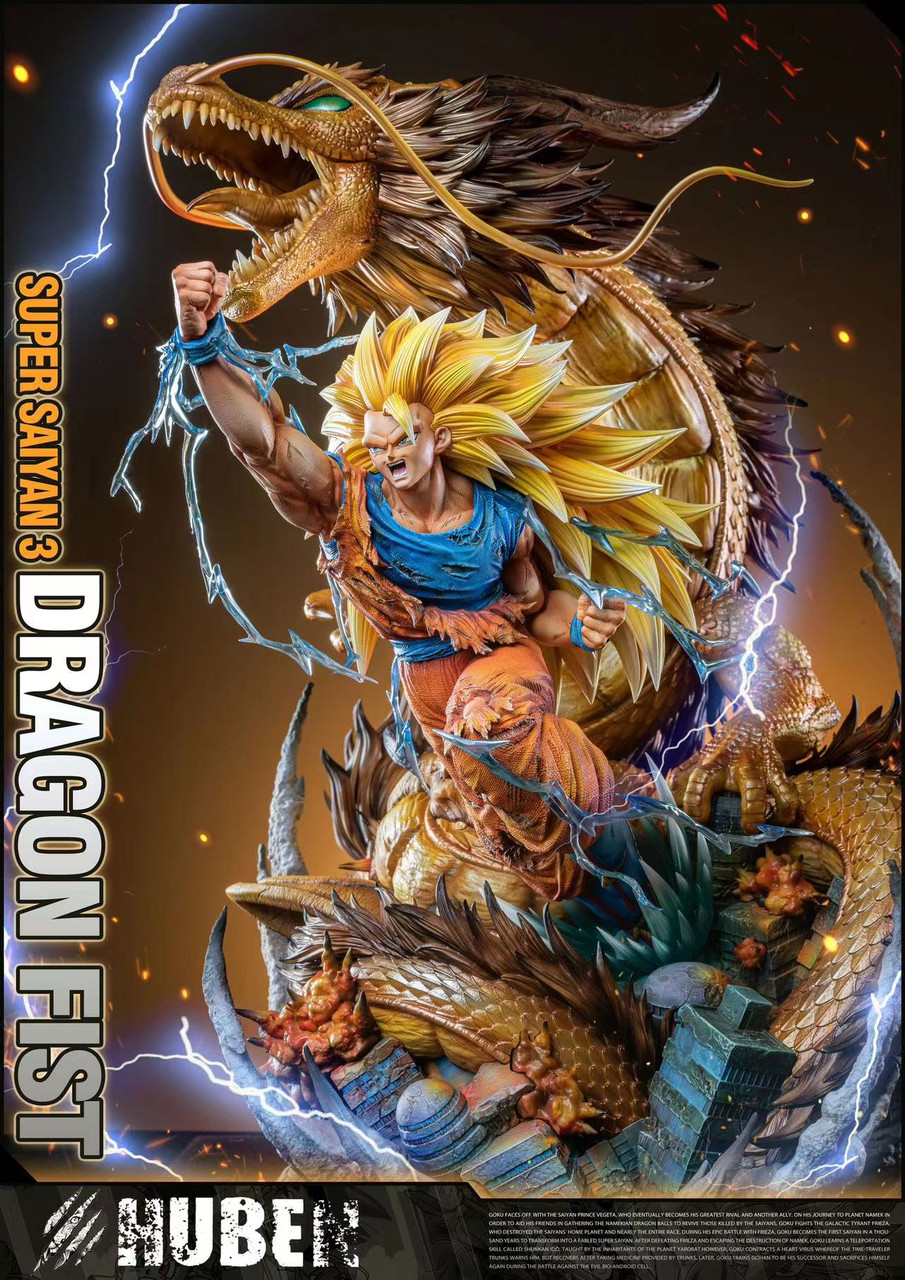 Super Saiyan 3 Son Goku Growing Strength (Dragon Ball Z) Premium Art –  Collector's Outpost