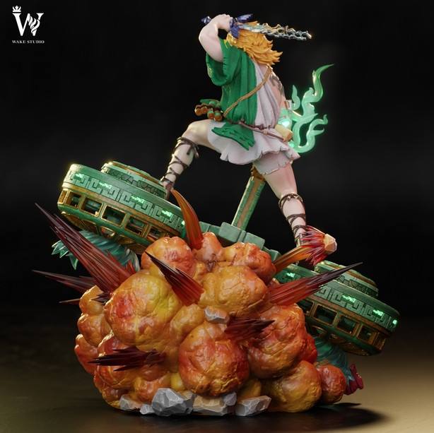 ゼルダの伝説 Wake-STUDIO リンク フィギュア Pre-order * Wake Studio The Legend of Zelda Link Resin Statue