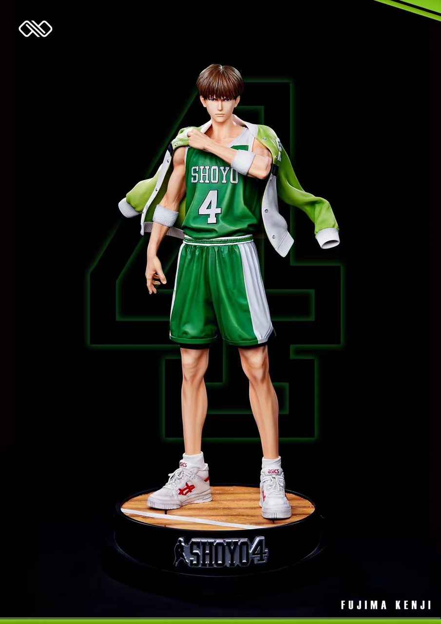 slam dunkフィギュア4個＋映画限定コースター Pre-order * WuXian studio Slam dunk 1/6＆1/4 Fujima Kenji Resin