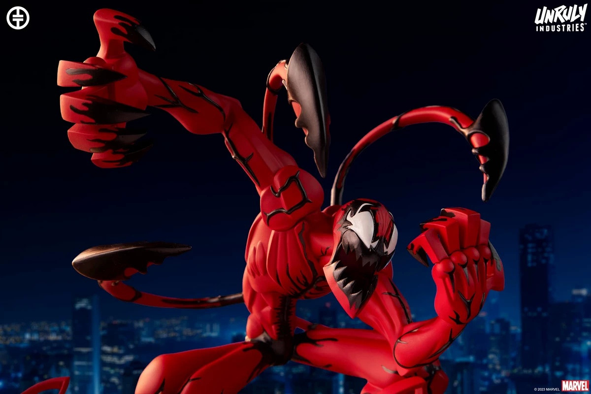 Pre-order * Sideshow Studio Carnage＆Venom＆ Spiderman Resin