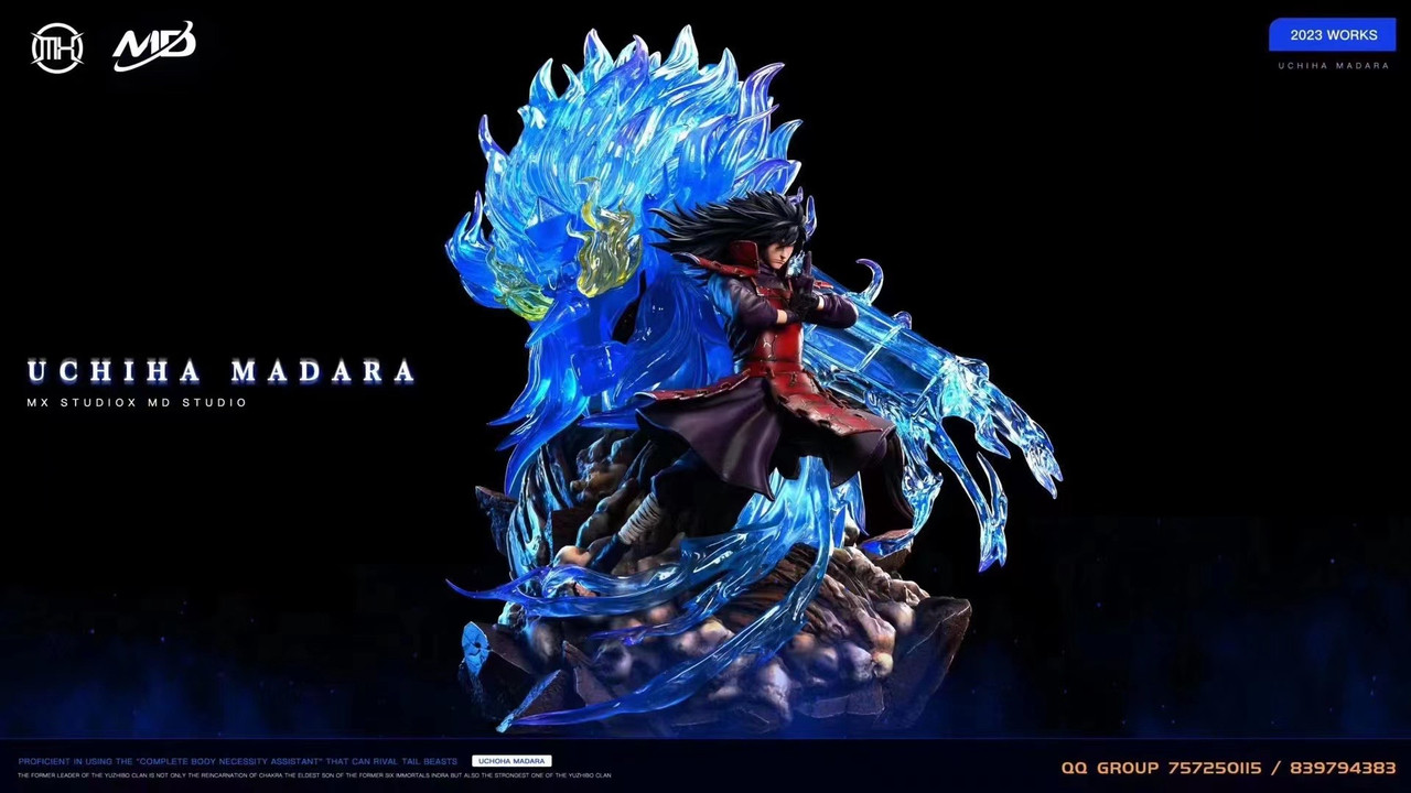 Pre-order * MX Studio Naruto Uchiha Madara Resin Statue