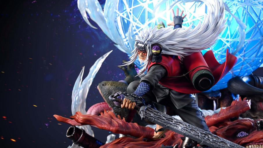 Pre-order * Ventus Studio Naruto Jiraiya Resin Statue - Bucket&Shovel