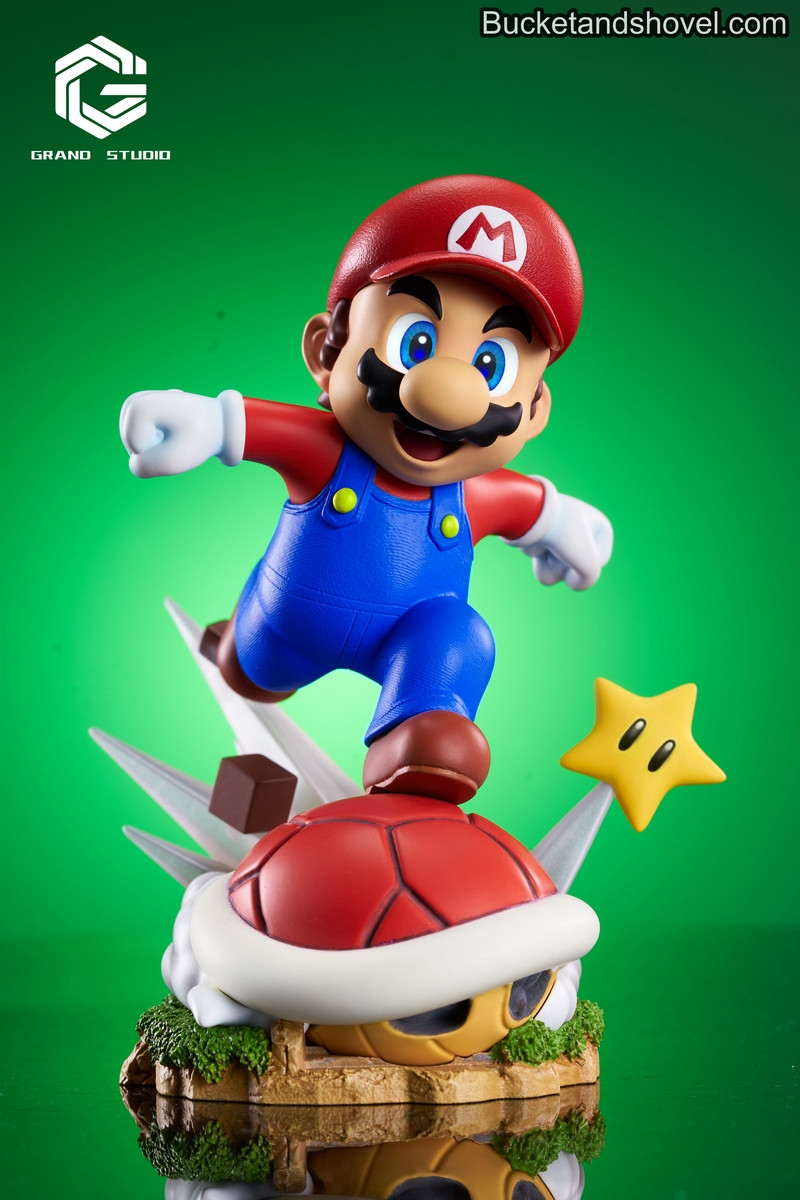 Pre-order * Grand Studio Mario Resin Statue - Bucket&Shovel